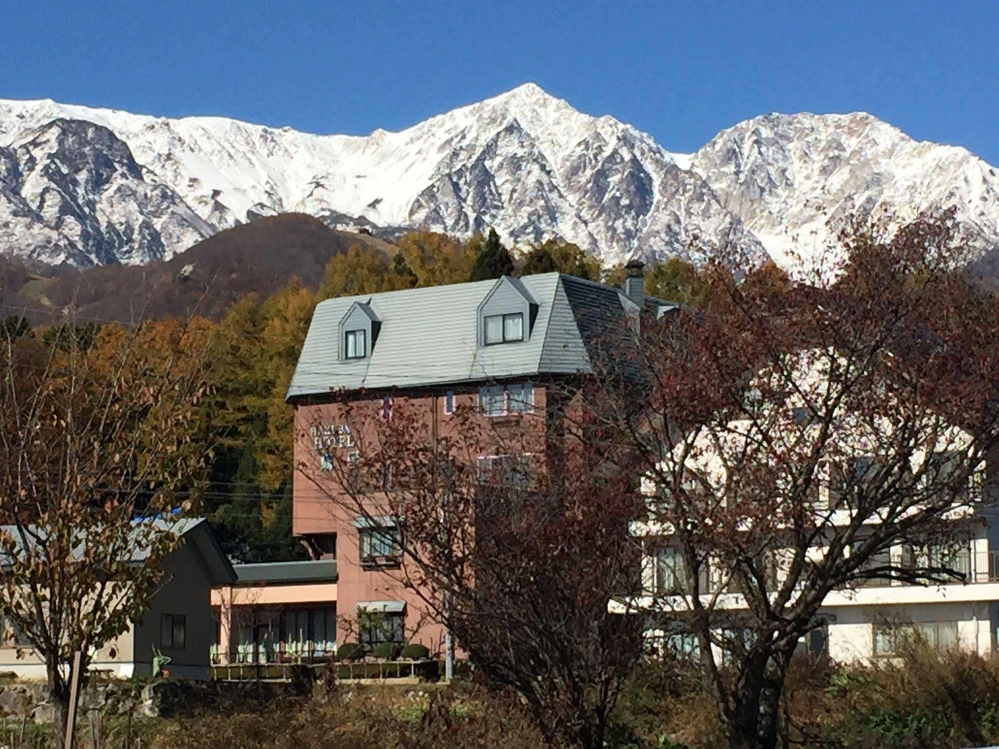 Hakuba Hotel Ougiya Buitenkant foto